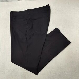 Lululemon Pants Mens 36x34 Black Golf Commuter Stretch 5 Pocket Dress Chino